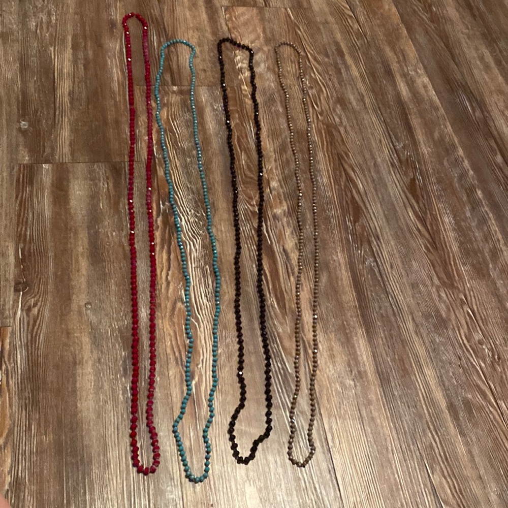 beaded necklaces